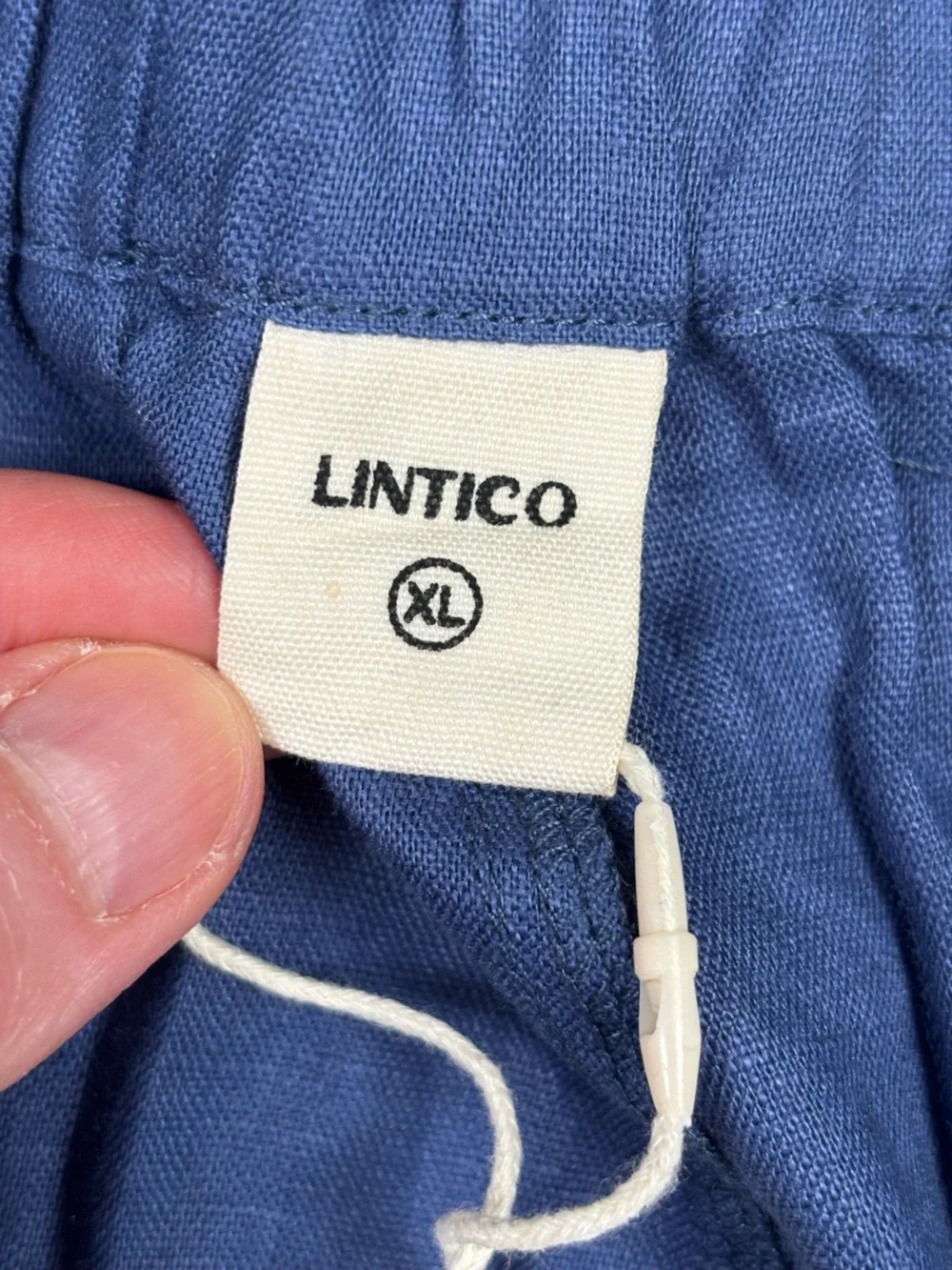 NWT Lintico women’s XL  Blue Cargo Pants - Classic lightweight Style